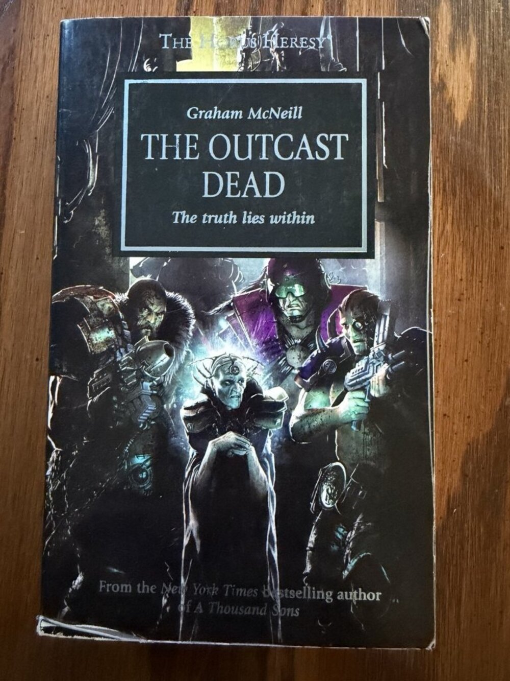 Warhammer 40K Horus Heresy The Outcast Dead PB Graham McNeill Black 2011